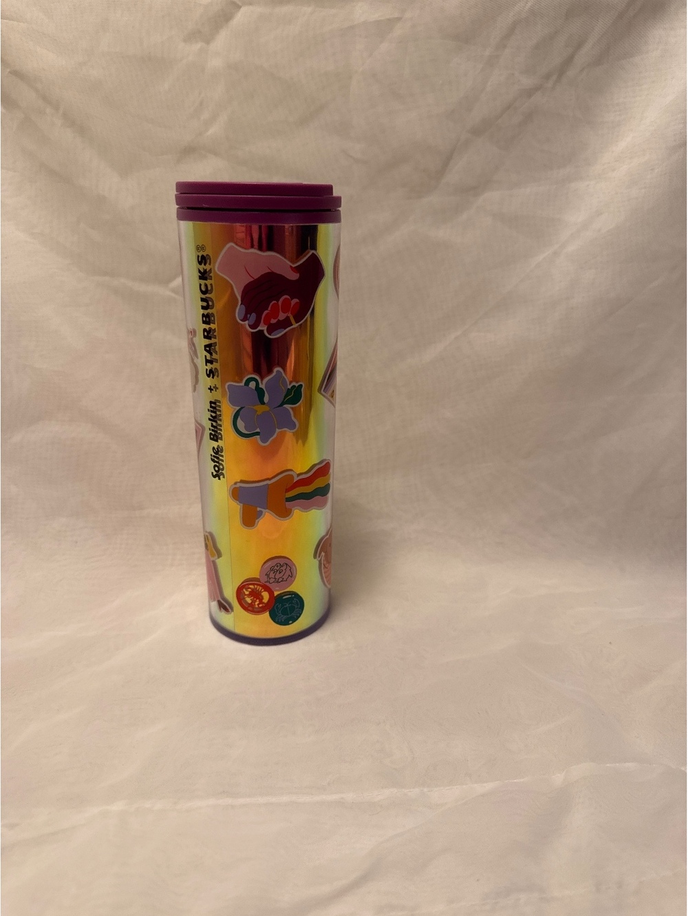 Sofie Birkin x Starbucks Limited Edition Rainbow Travel Tumbler
